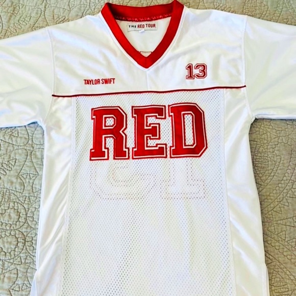 Taylor Swift Tops - Taylor Swift #13 Football Jersey The RED Tour XS